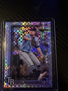 2025 Topps Chrome - Shane McClanahan #298 X-Fractor - Picture 1 of 6