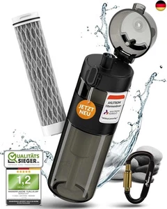 BERGKVIST® Outdoor Wasserfilter Flasche FJÄLLKLAR (500 ml) - Trinkflasche mit F - Bild 1 von 7