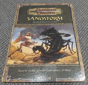 Sandstorm - Dungeons & Dragons 3.5 / D20 - WOTC - Imagen 1 de 5