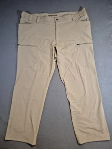 Duluth Trading Pants Mens 48x34 Flexpedition Beige Cargo Stretch Nylon Beige - Picture 1 of 8