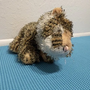 Webkinz Tiger Ganz Bean Bag Eyelash Plush 6" Stuffed Animal - Picture 1 of 7