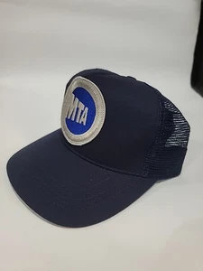 Vintage Deadstock MTA NYC Transit Bus U-Bahn Zug Netz Trucker Mütze/Kappe HERGESTELLT IN DEN USA - Bild 1 von 9