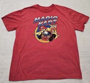 Super Mario Kart Since '92 T-Shirt Erwachsene Herren Rot Kurzarm Gr. XL - Bild 1 von 4