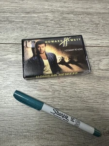 Vintage Howard Hewett Cassette I Commit To Love 1986 R&B Soul Album Elektra Tape - Picture 1 of 6