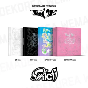 IVE The 2nd EP IVE SWITCH versión estándar. Juego de 4 versiones de mercancías oficiales K-POP - Imagen 1 de 5