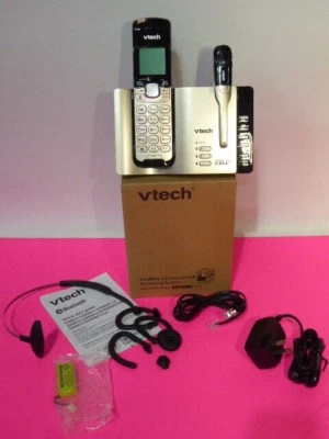 VTECH DS667V-2G Cordless handset Connect to cell Answering system NEW - Image 1 of 4