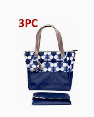 Cloud Island Bolso de Mano Juego de 3 Piezas Bolsa de Pañales Shibori 14 x 14 x 4.75 pulgadas Nuevo $40 Foto 1 de 4