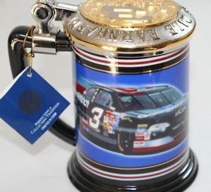 The Dale Earnhardt Collector Tankard By Franklin Mint-#3 Goodwrnch Chevy Monte  - Picture 1 of 8
