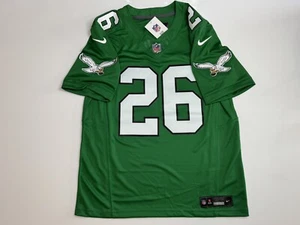 Camiseta deportiva mediana Saquon Barkley #26 Vapor FUSE Kelly Green Eagles auténtica - Imagen 1 de 11