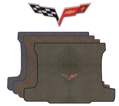 Alfombra de cubierta Lloyd Ultimat para Chevrolet Corvette 2006-2013 (#L330) gris euro Foto 1 de 4