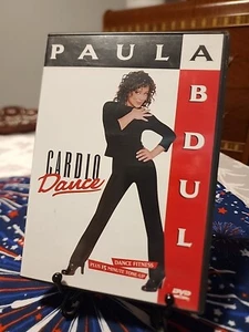 Paula Abdul - Cardio Dance (DVD, 2000) Disc Tested/ Insert. Paula Work Out DVD - Picture 1 of 12