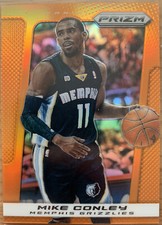 2013/14 Mike Conley /60 Panini Prizm ORANGE #148 Grizzlies Jazz All-Star Hot SSP