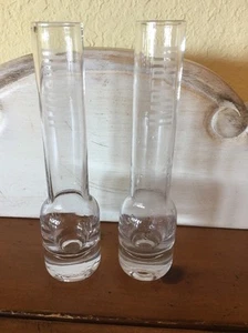 Imperial Vodka Schnapsgläser ~ 6" hoch ~ fasst 2 Oz ~ geätzt ~ selten ~ 2er Set - Bild 1 von 2