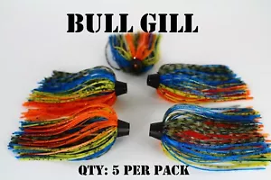 FALDAS PRO-TIE Bajo, cebo giratorio, cebo de pesca Chatterbait falda señuelo. Cantidad: 5 por paquete - Imagen 1 de 3