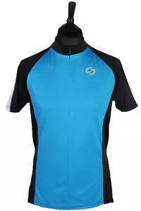 Camisa Ciclismo Jersey Top Camiseta Años 90 Retro Azul Talla L -CW0490 - Imagen 1 de 3