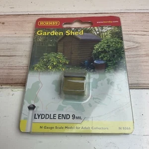 HORNBY LYDDLE END 9 MIL #8066 GARDEN SHED, N GAUGE - Picture 1 of 5