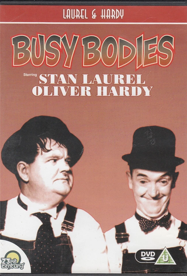Laurel & Hardy: Busy Bodies DVD - AG Plates - Good - DVD - Image 1 of 1