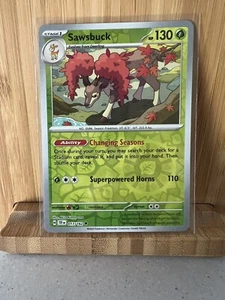 Sawsbuck 017/162 Temporal Forces Reverse Holo Pokemon TCG *MINT* - Picture 1 of 1