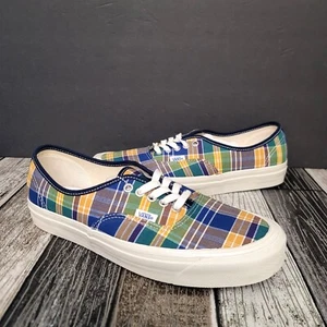 Zapatillas deportivas VANS Anaheim Factory 44 DX bajas de lona a cuadros para hombre talla 10 - Imagen 1 de 8
