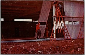c1950s Construction Equipment Advertising Postcard "KALWALL Panel Unit Walls" - Imagen 1 de 2