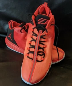 Nike Jordan Men's Basketball Shoe 833909-603 Size 15 Red Neon Red Orange MINT - Picture 1 of 7