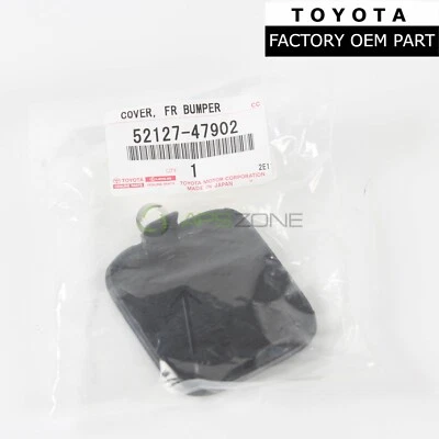 PARAGOLPES DELANTERO DERECHO ORIGINAL OEM TOYOTA PRIUS V 2012-2014 CUBIERTA OJO REMOLQUE 5212747902 Foto 1 de 4