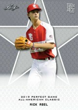 MICK ABEL 2019 LEAF PERFECT GAME "LIMITED EDITION" ROOKIE CARD! 