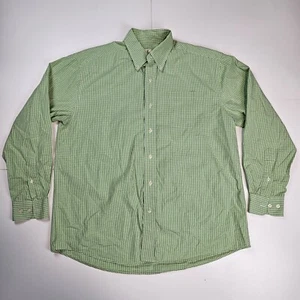 Fairway & Greene Shirt Men's Large Green The Club Dress Classic Golf Long Sleeve - Picture 1 of 7