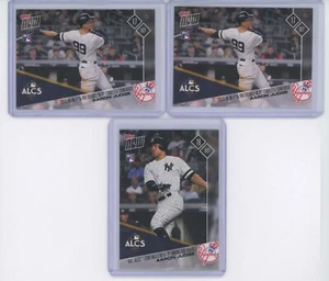 (3) AARON JUDGE 2017 Topps NOW #776 & #784 Rookie RC RBI Double SP Yankees - Picture 1 of 3