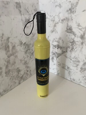 Paraguas para botellas de vino Vinrella ~ Compacto, ligero ~ El paraguas de estante superior Foto 1 de 3