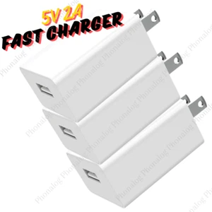 Universal 5V 2A US Plug USB AC Wall Charger Power Adapter For Smart Phone Lot - Picture 1 of 15