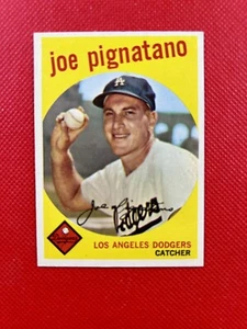 1959 Topps #16 Joe Pignatano Los Angeles Dodgers High-end NM-MT+       B59#16A1 - Picture 1 of 2