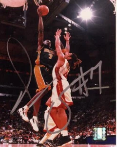 JERMAINE O' NEAL INDIANA PACERS SIGNED AUTOGRAPHED 8X10 PHOTO W/ COA - Picture 1 of 1