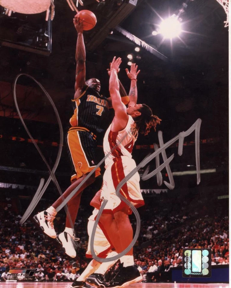JERMAINE O' NEAL   INDIANA PACERS  SIGNED AUTOGRAPHED  8X10 PHOTO W/ COA - Image 1 of 1