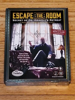 Game Escape the Room: Secret of Dr. Gravely's Retreat by Thinkfun 2016 New READ - Image 1 of 4