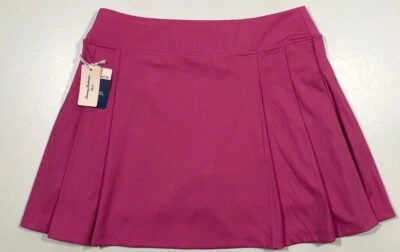 Nueva Falda Corta Tommy Bahama Golf Tenis M L XL Plisada Elastizada Rosa Sólida L Foto 1 de 4