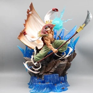 Edward Newgate White Beard One Piece Model Statue Action Figure Figurine - Picture 1 of 13