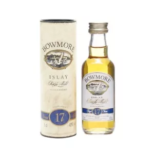 Bowmore 17YO 5cl 43% Box Miniature Single Malt Scotch Whisky - Bild 1 von 1