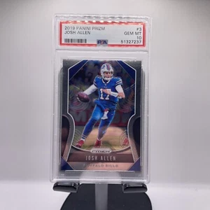 2019 Panini Prizm Josh Allen PSA 10 Silver Buffalo Bills - Picture 1 of 2