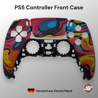 PS5 Controller Colorful Design Gehäuse Zubehör Case Schale Mod S4M1 Bunt - Bild 1 von 3