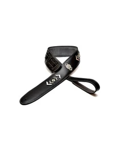 BOURBON STRAP GUITAR APACHE LEATHER FOR BASS OR GUITAR - MADE IN SPAIN - Bild 1 von 4
