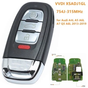 VVDI XSADJ1GL Smart Key for Audi A5 A6L A7 Q5 A8L 2013-19 Remote Fob 754J-315MHz - Picture 1 of 4