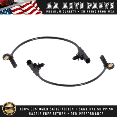 2 sensores de velocidad de rueda ABS traseros para Mercedes-Benz ML320 2007-2009 3,0 L 1645400717 Foto 1 de 4