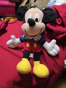 Disney's 14 Inch Mickey Mouse Plush New - Picture 1 of 2