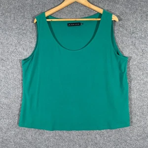 Blusa Top Espejos Mujer 20 Plus Verde Cami Camisola Ciudad Oficina Carrera L1 - Imagen 1 de 11