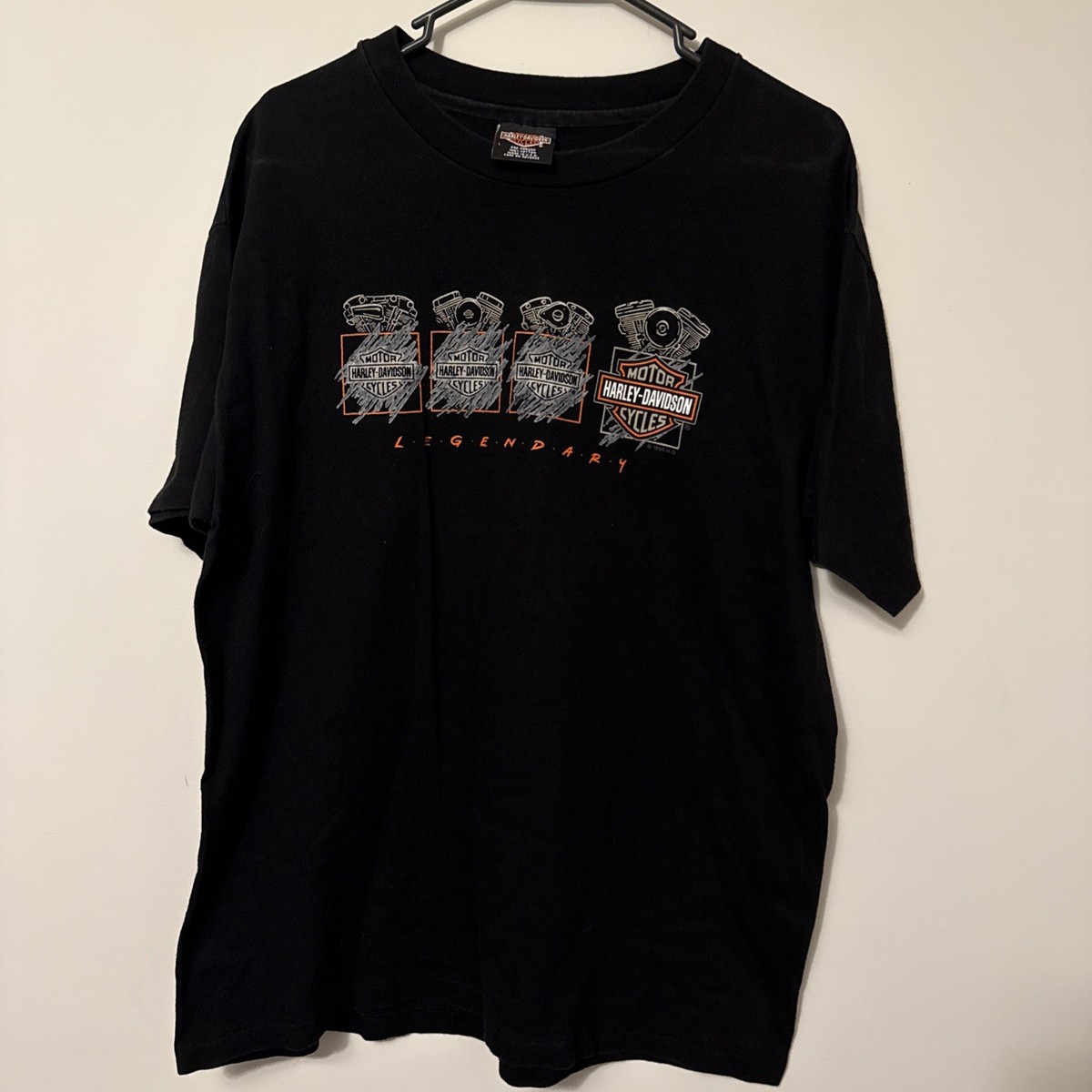 Harley-Davidson Hawaii Black Vintage T-Shirts for Men for Harley-Davidson Hawaii Black Vintage T-Shirts for Men for