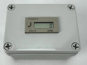 DAE CO-10 Electronic Pulse Counter w/ Mounting Housing Kit - Picture 1 of 6