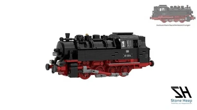 Stone Heap Klemmbausteine SH-3007 BR 81 Dampflok NEU OVP