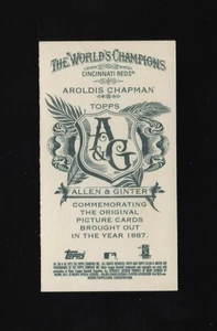 2012 Topps Allen & Ginter Mini NNO #70 Aroldis Chapman Print/50 - Picture 1 of 2