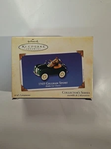 🐦🌟 💖2003 Hallmark Keepsake Ornament 1949 Gillham Sport mit Golftasche Ornament - Bild 1 von 6